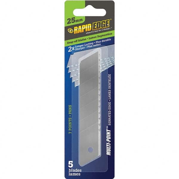 Rapid Edge - Knife Blades Type: Snap Blade Material: Carbon Steel - Eagle Tool & Supply