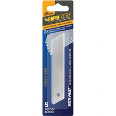 Rapid Edge - Knife Blades Type: Snap Blade Material: Carbon Steel - Eagle Tool & Supply