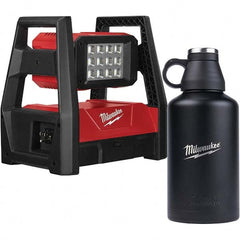 Milwaukee Tool - Cordless Work Lights Voltage: 18 Run Time: 9 Hrs. - Eagle Tool & Supply