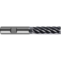 Guhring - 6mm Diam 7 Flute Carbide 0.12mm Chamfer Width End Mill - Eagle Tool & Supply