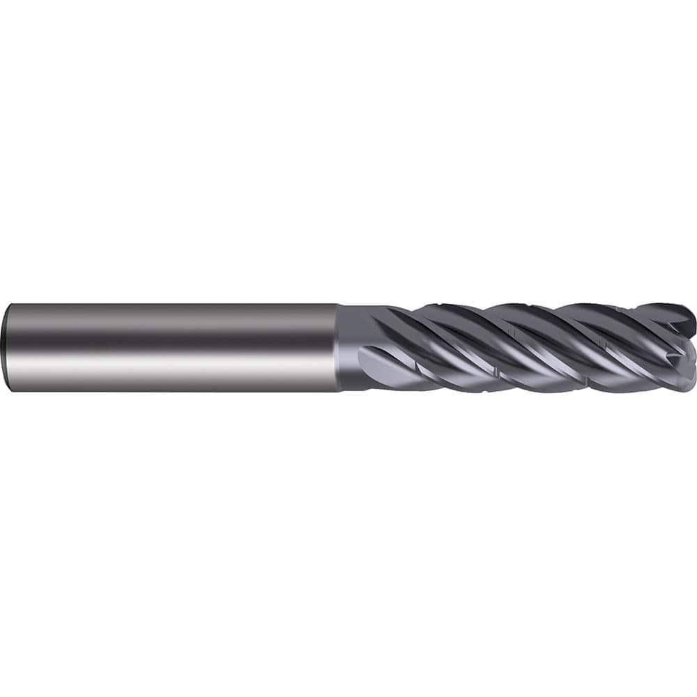 Guhring - 20mm Diam 5 Flute Carbide 2mm Corner Radius End Mill - Eagle Tool & Supply