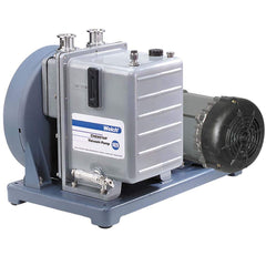 Welch - Rotary Vane-Type Vacuum Pumps; Horsepower: 0.5 ; Voltage: 115/230V ; Cubic Feet per Minute: 5.60 ; Length (Decimal Inch): 20.0000 ; Width (Decimal Inch): 12.0000 ; Height (Inch): 15 - Exact Industrial Supply