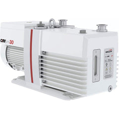 Welch - Rotary Vane-Type Vacuum Pumps; Horsepower: 1.1 ; Voltage: 230V ; Cubic Feet per Minute: 22.10 ; Length (Decimal Inch): 22.4000 ; Width (Decimal Inch): 8.1000 ; Height (Inch): 11.40 - Exact Industrial Supply