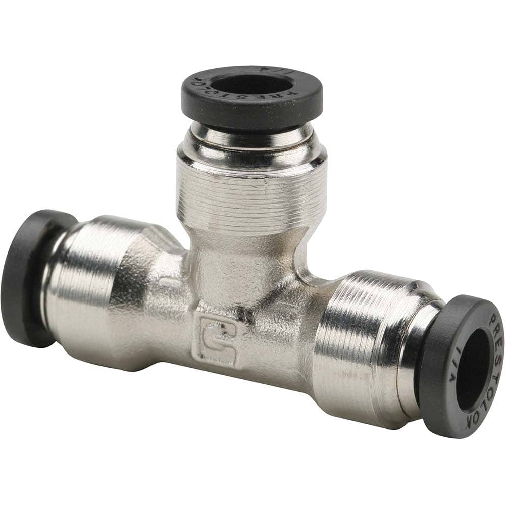 Parker - Metal Push-To-Connect Tube Fittings Type: Female Connector Tube Outside Diameter (Inch): 1/4 - Eagle Tool & Supply