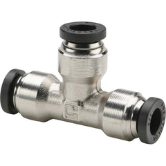 Parker - Metal Push-To-Connect Tube Fittings Type: Female Connector Tube Outside Diameter (Inch): 1/4 - Eagle Tool & Supply