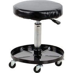 Vestil - Swivel & Adjustable Stools Type: Adjustable Height Stool Base Type: PAD Base - Eagle Tool & Supply