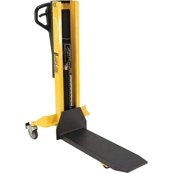 Vestil - 600 Lb Capacity, 39" Lift Height, Manually Operated Lift - Eagle Tool & Supply