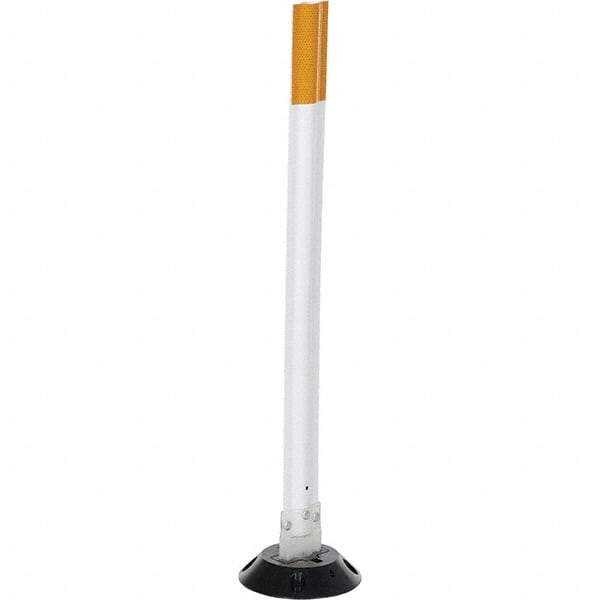Vestil - 6" High x 3' Long x 3" Wide Barrier Reflective Sheeting - Yellow - Eagle Tool & Supply