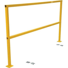 Vestil - 4" Long x 42" High, Steel Square Handrails - Eagle Tool & Supply