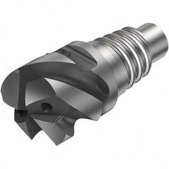 Sandvik Coromant - Corner Radius & Corner Chamfer End Mill Heads Mill Diameter (mm): 25.00 Mill Diameter (Decimal Inch): 0.9843 - Eagle Tool & Supply