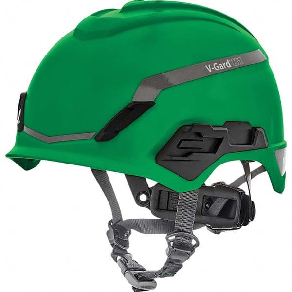 MSA - ANSI Type I Class C, G & E 4-Point Ratchet Short Brim Hard Hat - Eagle Tool & Supply