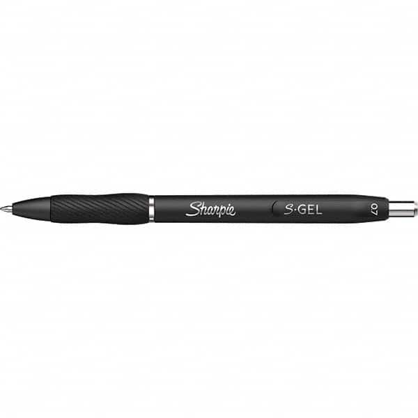 Sharpie - Pens & Pencils Type: Retractable Gel Color: Black - Eagle Tool & Supply