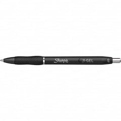 Sharpie - Pens & Pencils Type: Retractable Gel Color: Black - Eagle Tool & Supply