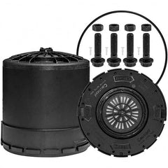Baldwin Filters - 6-3/8" OAL x 6" OD Automotive Air Filter - Eagle Tool & Supply