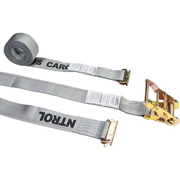 US Cargo Control - Slings & Tiedowns (Load-Rated) Type: Ratchet Tie Down Width (Inch): 2 - Eagle Tool & Supply