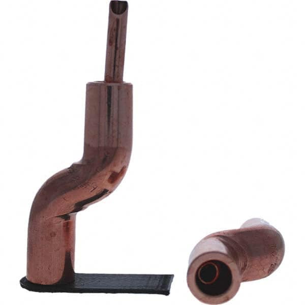 Tuffaloy - Spot Welder Tips For Use With: 5RW Electrode Holder Type: Bent Shank for 5RW Male Cap - Eagle Tool & Supply