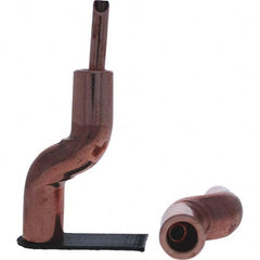 Tuffaloy - Spot Welder Tips For Use With: 5RW Electrode Holder Type: Bent Shank for 5RW Male Cap - Eagle Tool & Supply