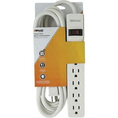 Southwire - Power Outlet Strips Amperage: 15 Voltage: 120 V - Eagle Tool & Supply