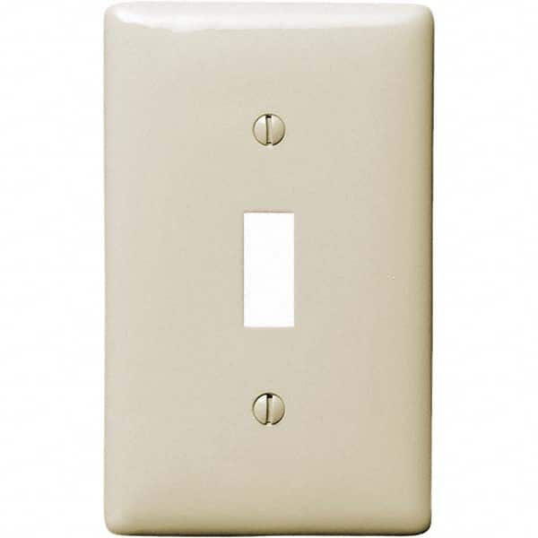 Hubbell Wiring Device-Kellems - Wall Plates Wall Plate Type: Switch Plates Color: Light Almond - Eagle Tool & Supply