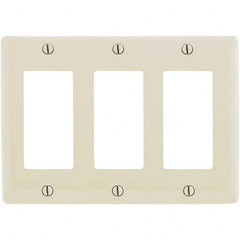 Hubbell Wiring Device-Kellems - Wall Plates Wall Plate Type: Outlet Wall Plates Color: Light Almond - Eagle Tool & Supply