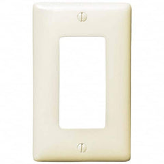 Hubbell Wiring Device-Kellems - Wall Plates Wall Plate Type: Outlet Wall Plates Color: Light Almond - Eagle Tool & Supply