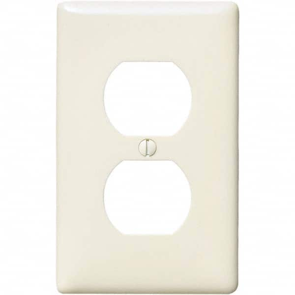 Hubbell Wiring Device-Kellems - Wall Plates Wall Plate Type: Outlet Wall Plates Color: Light Almond - Eagle Tool & Supply