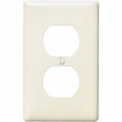 Hubbell Wiring Device-Kellems - Wall Plates Wall Plate Type: Outlet Wall Plates Color: Light Almond - Eagle Tool & Supply