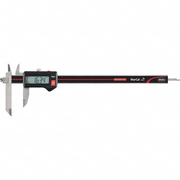 Mahr - 0 to 200mm Range, 0.01mm Resolution, IP67 Electronic Caliper - Eagle Tool & Supply