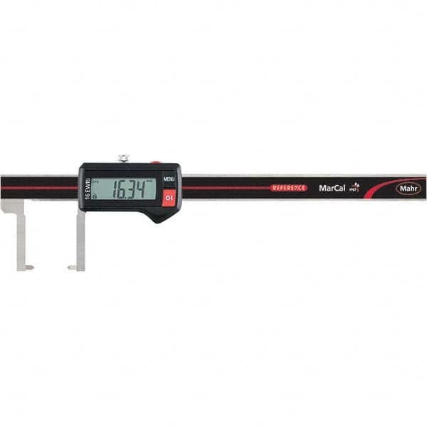 Mahr - 0 to 140mm Range, 0.01mm Resolution, IP67 Electronic Caliper - Eagle Tool & Supply