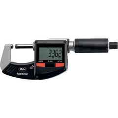 Mahr - Electronic Outside Micrometers Type: Standard Minimum Measurement (Decimal Inch): 0.0000 - Eagle Tool & Supply