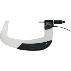 Mahr - Electronic Outside Micrometers Type: Standard Minimum Measurement (Decimal Inch): 5.0000 - Eagle Tool & Supply