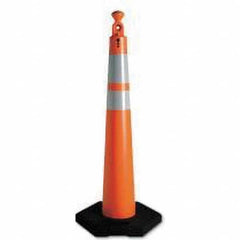 VizCon - Traffic Cones Type: Cone Color: Fluorescent Orange - Eagle Tool & Supply