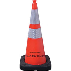 VizCon - Traffic Cones Type: Cone Color: Fluorescent Orange - Eagle Tool & Supply