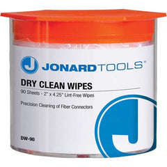 Jonard Tools - Cable Tools & Kits Tool Type: Dry Wipes for Cleaning Fiber Number of Pieces: 90.000 - Eagle Tool & Supply