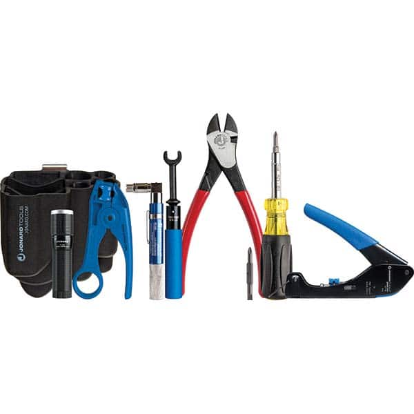 Jonard Tools - Cable Tools & Kits Tool Type: Compression Tool Number of Pieces: 8.000 - Eagle Tool & Supply