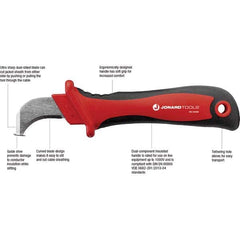 Jonard Tools - Wire & Cable Strippers Type: Cable Cutter Overall Length (Inch): 7.75 - Eagle Tool & Supply