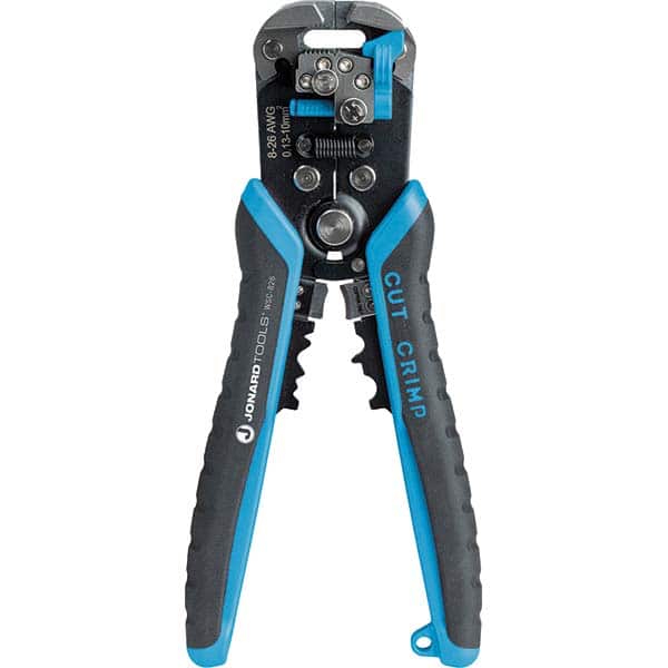 Jonard Tools - Wire & Cable Strippers Type: Wire Stripper/Crimper Maximum Capacity: 8 AWG - Eagle Tool & Supply