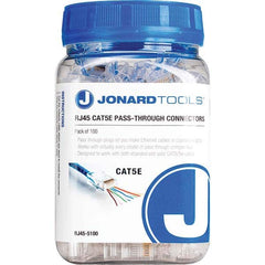 Jonard Tools - Cable Tools & Kits Tool Type: Pass-Through Connectors Number of Pieces: 100.000 - Eagle Tool & Supply