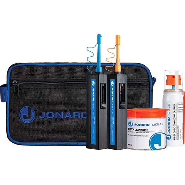 Jonard Tools - Cable Tools & Kits Tool Type: Fiber Cleaning Kit Number of Pieces: 5.000 - Eagle Tool & Supply