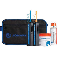 Jonard Tools - Cable Tools & Kits Tool Type: Fiber Cleaning Kit Number of Pieces: 5.000 - Eagle Tool & Supply