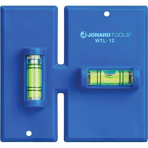 Jonard Tools - Electrical Outlet Box & Switch Box Accessories Accessory Type: Wall Box Template & Level Material: Thermal Plastic - Eagle Tool & Supply