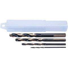 Cle-Line - Drill Bit Sets System of Measurement: Inch Drill Bit Material: High Speed Steel - Eagle Tool & Supply