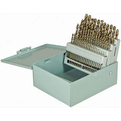 Cle-Line - Drill Bit Sets System of Measurement: Inch Drill Bit Material: Cobalt - Eagle Tool & Supply