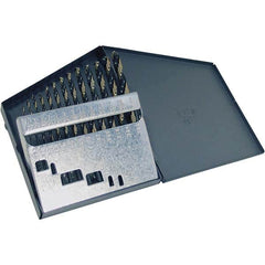 Cle-Line - Drill Bit Sets System of Measurement: Inch Drill Bit Material: High Speed Steel - Eagle Tool & Supply