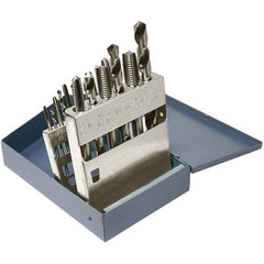 Cle-Line - Drill Bit Sets System of Measurement: Inch Drill Bit Material: Tungsten Carbide - Eagle Tool & Supply