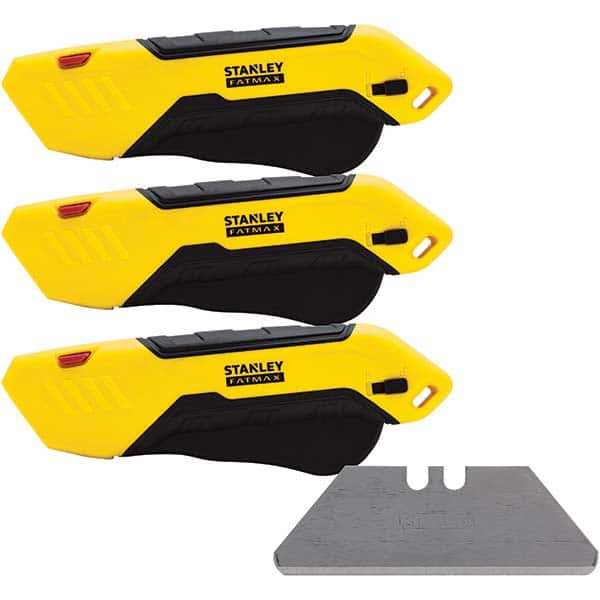 Stanley - Utility Knives, Snap Blades & Box Cutters Type: Safety Utility Knife Blade Type: Retractable - Eagle Tool & Supply