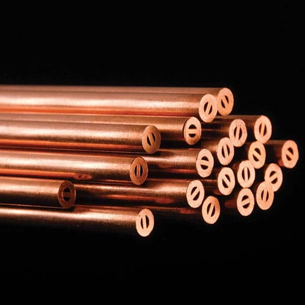 Single Source Technologies - Electrical Discharge Machining Tubes Tube Material: Copper Channel Type: Single - Eagle Tool & Supply