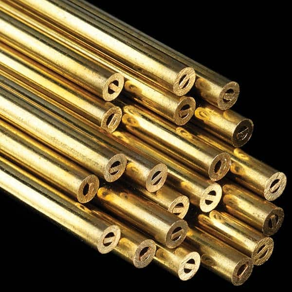 Single Source Technologies - Electrical Discharge Machining Tubes Tube Material: Brass Channel Type: Single - Eagle Tool & Supply