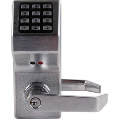 Alarm Lock - Lever Locksets Type: Entrance Door Thickness: 1-3/4 - Eagle Tool & Supply