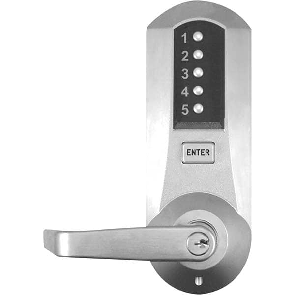 Simplex - Lever Locksets Type: Push-button Lock Door Thickness: 1-3/4 - Eagle Tool & Supply